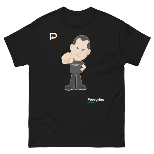 Peregrino Alejandro caricatura | Playera cómoda original Peregrino Alejandro UNISEX